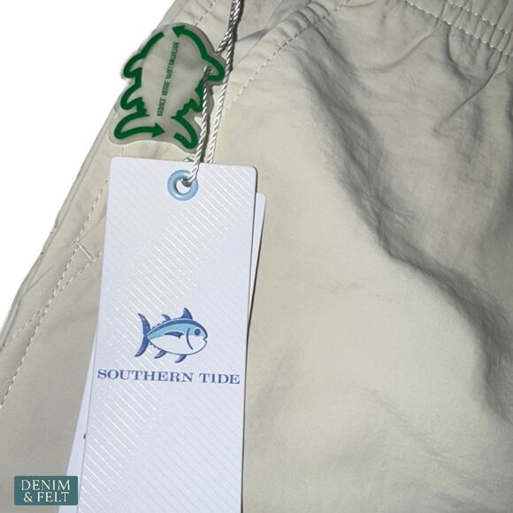 Southern Tide Boys Shoreline Stone Performance Shorts Quick Dry Moisture Wicking - Picture 12 of 13